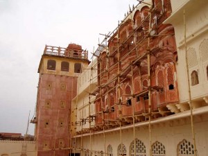 インド・ジャイプールの風の宮殿