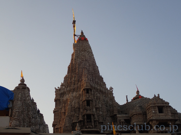 インド、ドワルカのヒンドゥー寺院