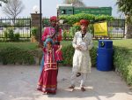 インド、ラジャスタンの踊り子