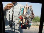 インド、路上の物売り