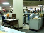 インドの郵便局の内部