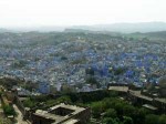 インド、ジョドプールのメヘランガル城塞からの眺望