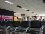 インド、デリーの空港待合室
