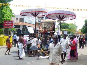 インド・マハーバリプラムの祭り