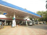 インドのガソリンスタンド