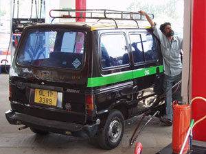 インドのタクシー