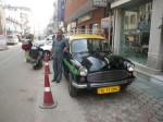 インドのアンバサダーのタクシー