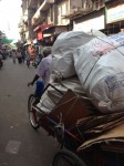 インドのサイクルリキシャ型運搬車両