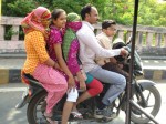 インド、バイクの5人乗り