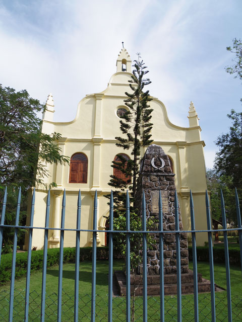 南インド、ケララ州、フォートコーチンの聖フランシス教会